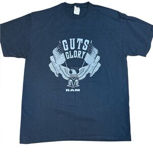 Dodge Ram Guts & Glory Black T-shirt Sz XL